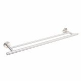 Hndkldestativ DKD Home Decor 70 x 13,5 x 5,3 cm Slvfarvet Rustfrit stl #1