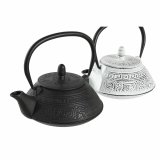 Tekande DKD Home Decor Sort Rustfrit stl Hvid (2 enheder) #4