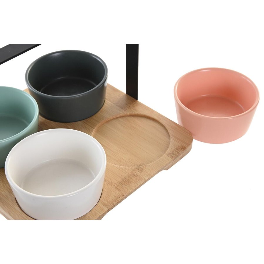 St til appetizere DKD Home Decor 20 x 20 x 14 cm Porceln Multifarvet #13