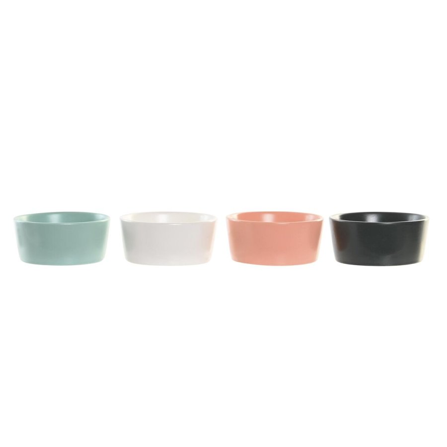 St til appetizere DKD Home Decor 20 x 20 x 14 cm Porceln Multifarvet #4