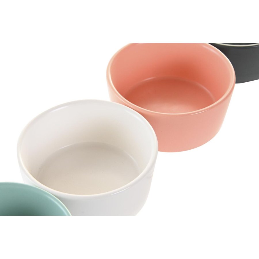 St til appetizere DKD Home Decor 20 x 20 x 14 cm Porceln Multifarvet #10
