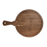 Skrebrt DKD Home Decor Brun Aluminium Akacie 43 x 30 x 4 cm #3