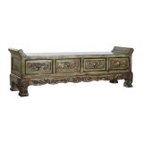 Stol DKD Home Decor Multifarvet Tr 179 x 43 x 58 cm #1