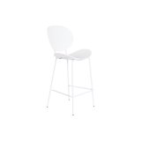Taburet DKD Home Decor Sort Metal Hvid polypropylen (52,5 x 49 x 104 cm) #1