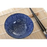 Sushi-st DKD Home Decor 14,5 x 14,5 x 31 cm Sort Bl Stentj Orientalsk (16 Dele) #4
