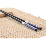 Sushi-st DKD Home Decor 14,5 x 14,5 x 31 cm Sort Bl Stentj Orientalsk (16 Dele) #7