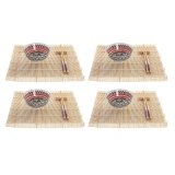 Sushi-st DKD Home Decor 14,5 x 14,5 x 31 cm Multifarvet Mandala Stentj Orientalsk (16 Dele) #1