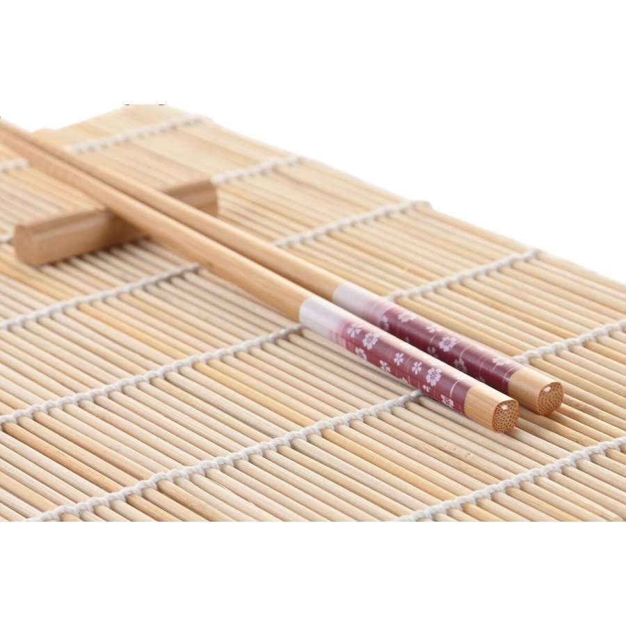 Sushi-st DKD Home Decor 14,5 x 14,5 x 31 cm Multifarvet Mandala Stentj Orientalsk (16 Dele) #4