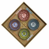 Sushi-st DKD Home Decor Multifarvet Bambus Stentj Mandala Orientalsk 34 x 34 x 6,5 cm (12 Dele) #1