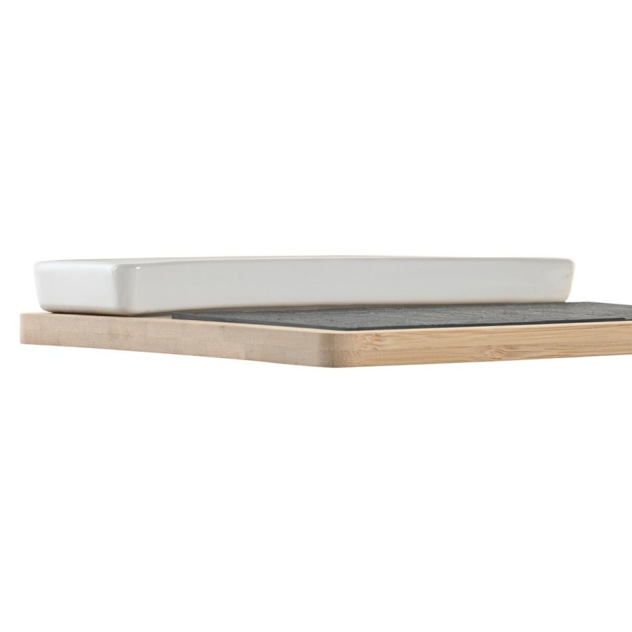 St til appetizere DKD Home Decor 24 x 7 x 2,5 cm Natur Sort Brt #4