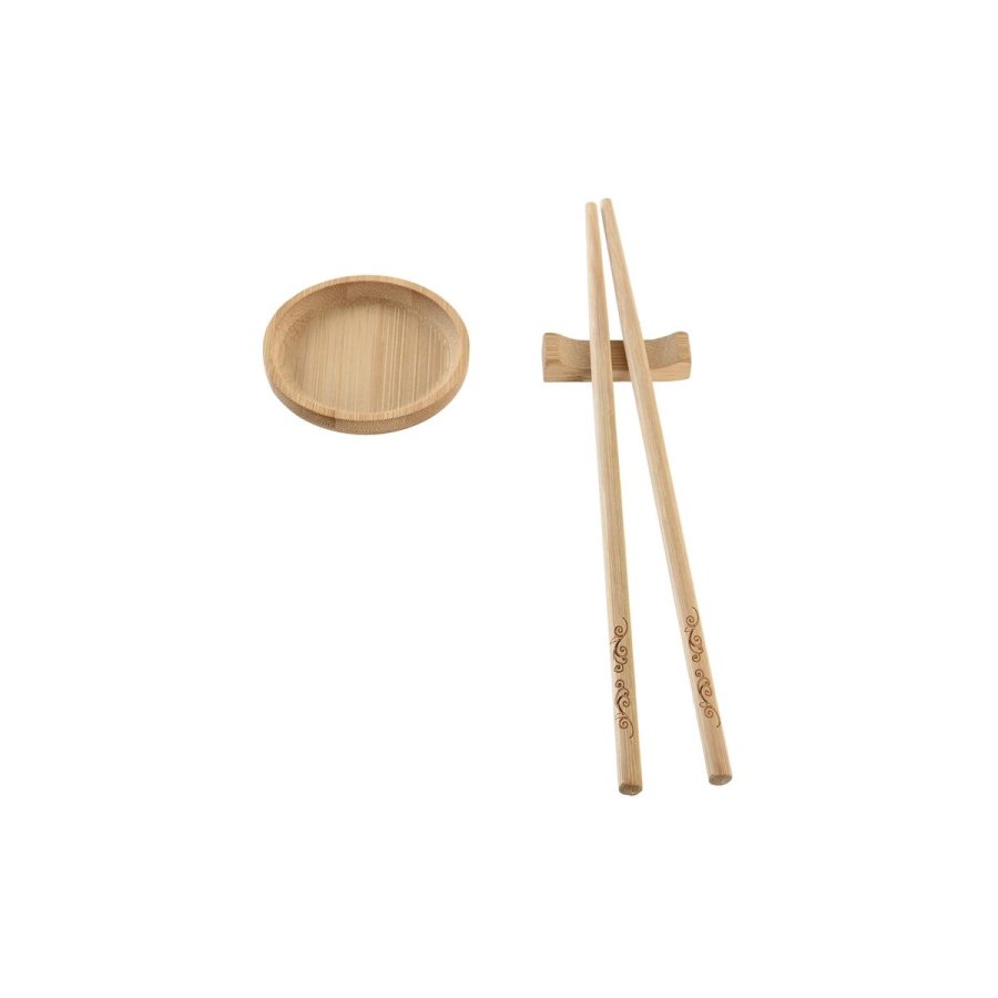 Sushi-st DKD Home Decor 24 x 0,5 x 0,5 cm Natur Orientalsk #7