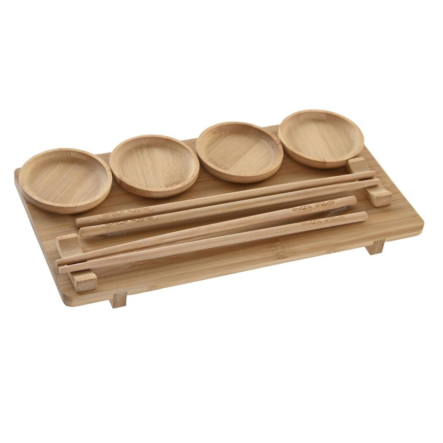 Sushi-st DKD Home Decor 24 x 0,5 x 0,5 cm Natur Orientalsk #1