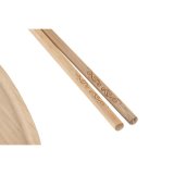 Sushi-st DKD Home Decor 8 x 5 x 2 cm Keramik Natur Hvid Orientalsk #10