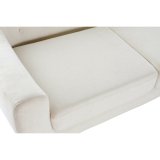 Chaise lonngue sofa DKD Home Decor Fldefarvet Gummitr 226 x 144 x 84 cm #7