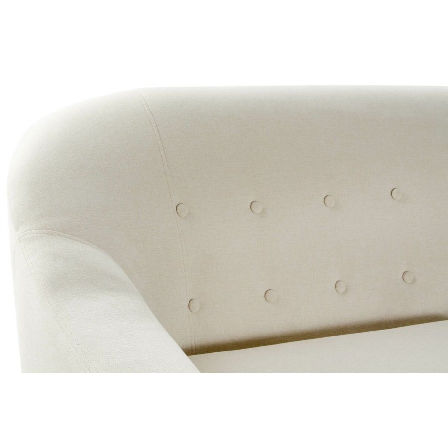 Chaise lonngue sofa DKD Home Decor Fldefarvet Gummitr 226 x 144 x 84 cm #6