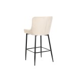 Taburet DKD Home Decor Sort Beige Metal 58,5 x 48,5 x 96,5 cm 48 x 55 x 100 cm 48 x 55 x 96,5 cm #5