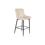 Taburet DKD Home Decor Sort Beige Metal 58,5 x 48,5 x 96,5 cm 48 x 55 x 100 cm 48 x 55 x 96,5 cm #1