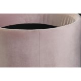 Fodsttte DKD Home Decor Sort Pink Metal Fljl 42 x 42 x 42 cm #3