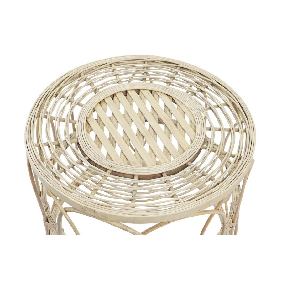 St med 2 borde DKD Home Decor Brun 50 x 50 x 40 cm 50 x 50 x 41,5 cm #2
