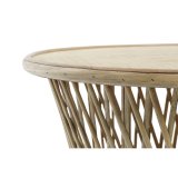 Sofabord DKD Home Decor Lys brun Bambus 60 x 60 x 52 cm #3