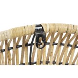 Vgspejl DKD Home Decor Brun Natur Urban 60 x 6 x 60 cm #5