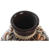 Vase DKD Home Decor Multifarvet Bambus Muslinger 30 x 30 x 32 cm (2 enheder) #2