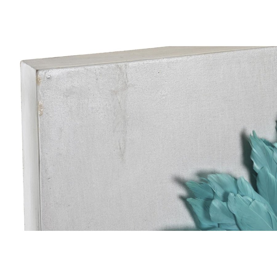 Vgdekoration DKD Home Decor Hvid Sort 60 x 6 x 60 cm (2 enheder) #2