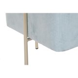Fodsttte DKD Home Decor Gylden Metal Himmelbl (34 x 34 x 40 cm) #3