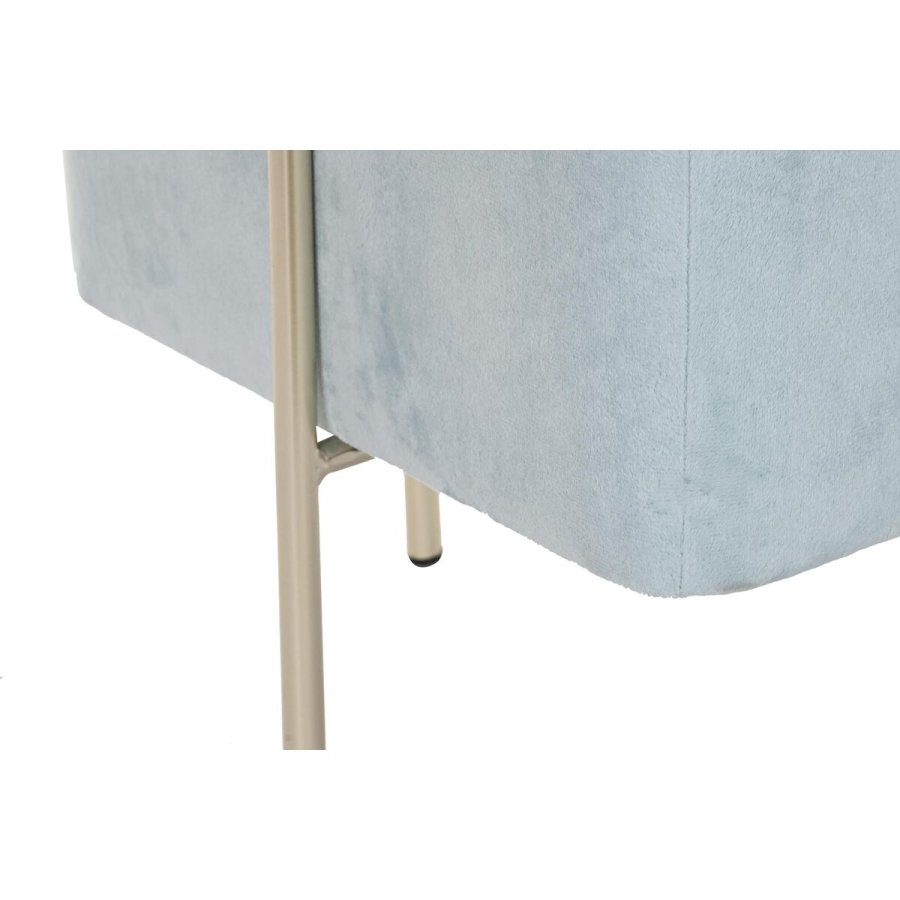 Fodsttte DKD Home Decor Gylden Metal Himmelbl (34 x 34 x 40 cm) #3