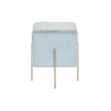 Fodsttte DKD Home Decor Gylden Metal Himmelbl (34 x 34 x 40 cm) #2