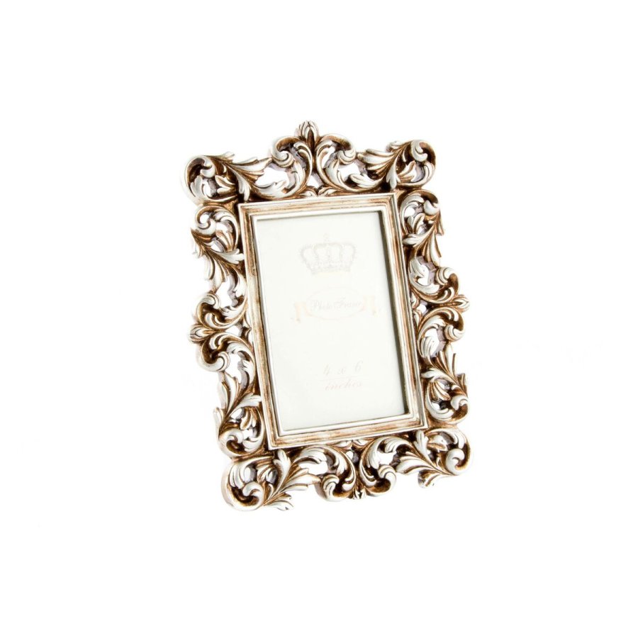 Fotoramme DKD Home Decor 18 x 2 x 25 cm Gylden Harpiks Shabby Chic #1