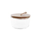 St med 2 Dser DKD Home Decor 20,5 x 10,5 x 7 cm Krystal Brun Gennemsigtig Akacie 240 ml #4