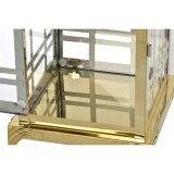 Lanterne st DKD Home Decor Gylden Metal Krystal 22 x 22 x 49 cm 22 x 22 x 57 cm (2 Dele) #3