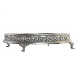Snack bakke DKD Home Decor 38,5 x 38,5 x 8 cm Spejl Slvfarvet Gylden Harpiks Neoklassisk (2 enheder) #7