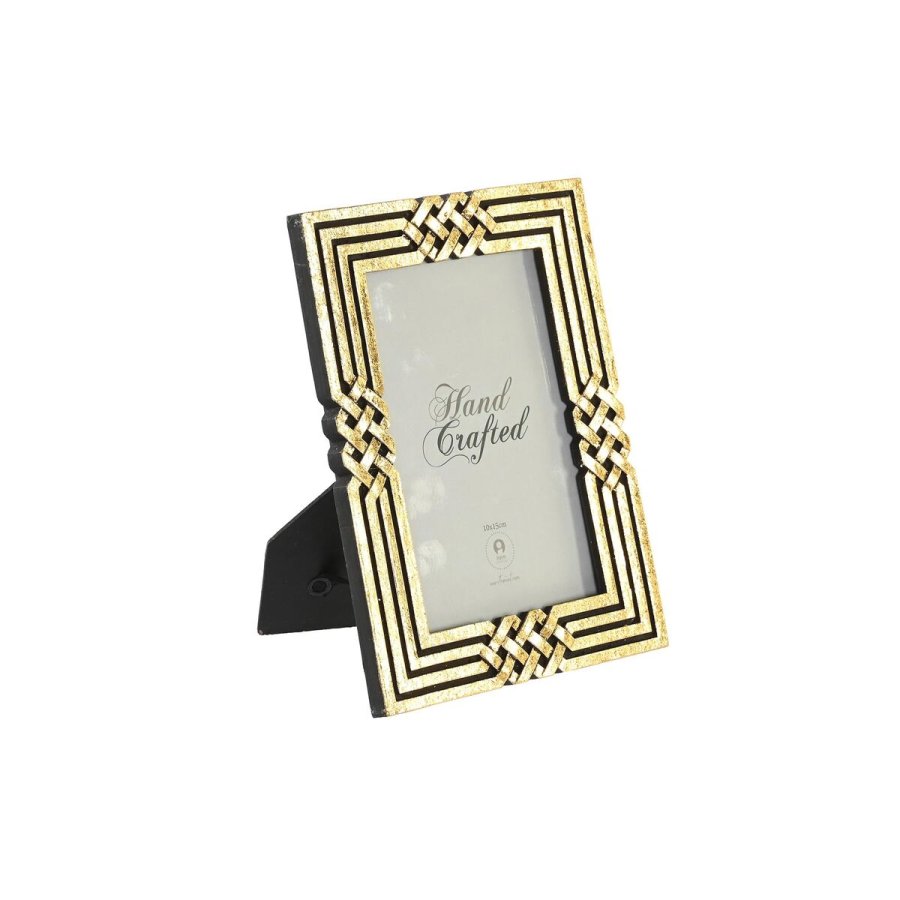 Fotoramme DKD Home Decor 17 x 1,5 x 22 cm Gylden Harpiks Neoklassisk #1