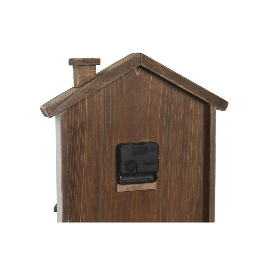 Namizna ura DKD Home Decor 26 x 7 x 31 cm Hvid Huse #5