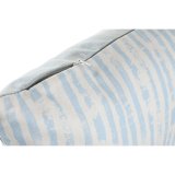 Pude DKD Home Decor Striber Bl Hvid 45 x 15 x 45 cm Middelhavet #2