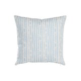 Pude DKD Home Decor Striber Bl Hvid 45 x 15 x 45 cm Middelhavet #1