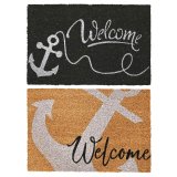 Drmtte DKD Home Decor Gummi Multifarvet (60 x 40 x 1,5 cm) (2 enheder) #1