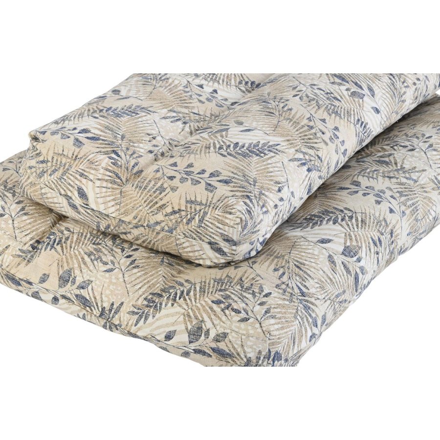 Pude DKD Home Decor Gulv Multifarvet Aluminium 120 x 80 x 16 cm #5