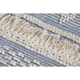 Tppe DKD Home Decor 180 x 120 x 2 cm Bl Bomuld Hvid Boho #9