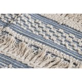 Tppe DKD Home Decor 230 x 160 x 2 cm Bl Bomuld Hvid Boho #13