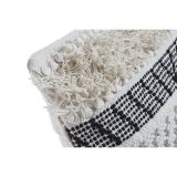 Pude DKD Home Decor Sort Beige 45 x 10 x 45 cm Boho #2