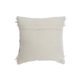 Pude DKD Home Decor Sort Beige 45 x 10 x 45 cm Boho #3