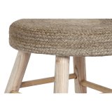 Fodsttte DKD Home Decor Brun Jute Natur Urban 50 x 50 x 35 cm #3