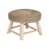Fodsttte DKD Home Decor Brun Jute Natur Urban 50 x 50 x 35 cm #1