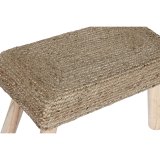 Fodsttte DKD Home Decor Brun Jute Natur Urban 60 x 30 x 40 cm #3