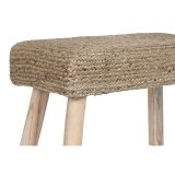 Fodsttte DKD Home Decor Brun Jute Natur Urban 60 x 30 x 40 cm #2