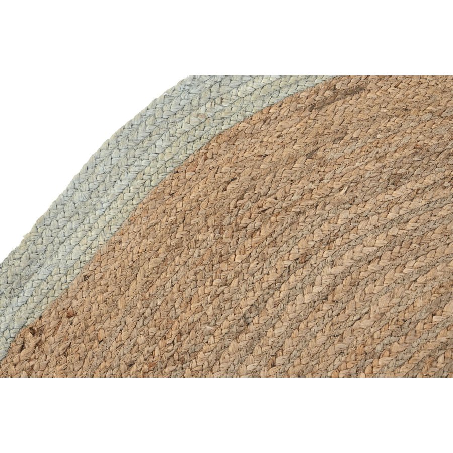 Tppe DKD Home Decor Scandi Grn Lys brun Jute (150 x 150 x 1 cm) #2