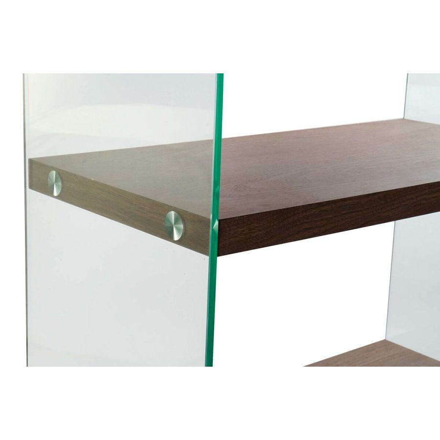 Hylder DKD Home Decor Mrkebrun Krystal Valnd Tr MDF 80 x 40 x 150 cm (1) #2